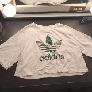 Adidas Cropped Tee